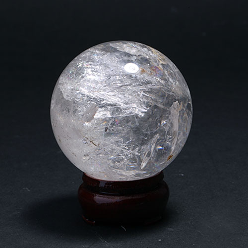 백수정구 6.1cm[물들이 수정 water in ball]Crystal Fantasy