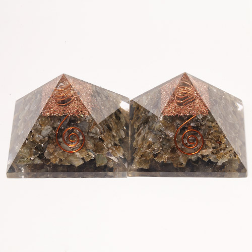 오르고나이트라브라도라이트 피라미드 4.7cm[무작위 배송]Crystal Fantasy