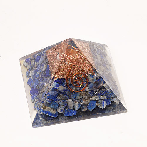 오르고나이트라피스라줄리 피라미드 4.7cm[무작위 배송]Crystal Fantasy
