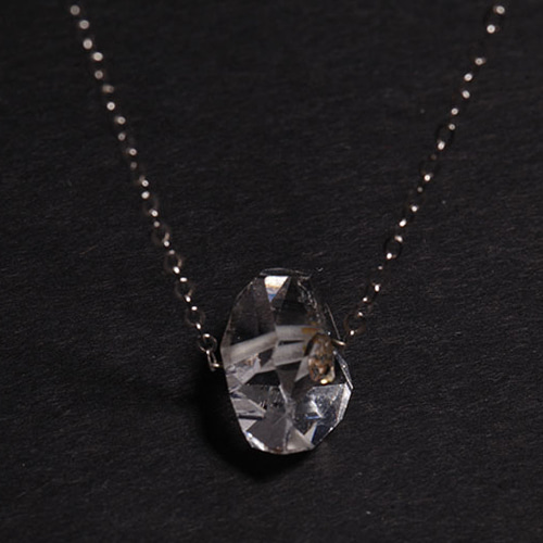 하키마 다이아몬드 은 목걸이Crystal Fantasy