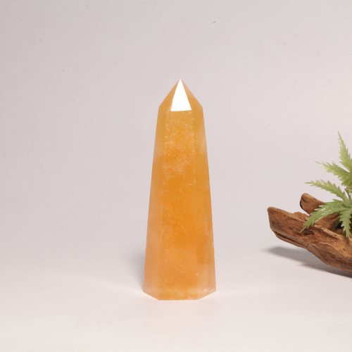 오렌지칼싸이트포인트 기둥- 9.5cmCrystal Fantasy