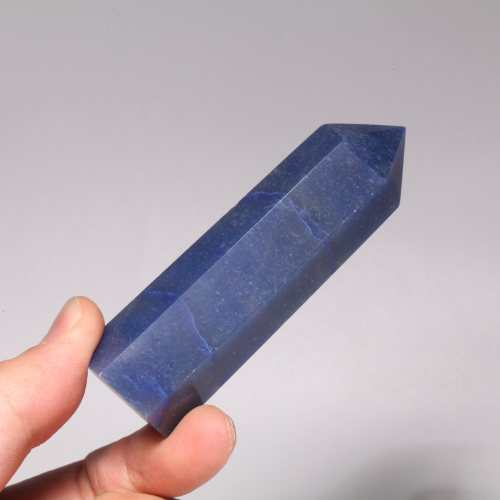 블루 아벤츄린[블루 쿼츠] 포인트 기둥 - 8.8cmCrystal Fantasy