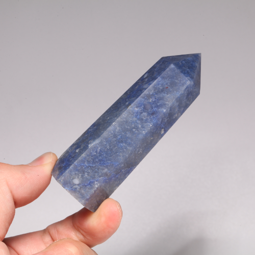 블루 아벤츄린[블루 쿼츠] 포인트 기둥 - 8.5cmCrystal Fantasy