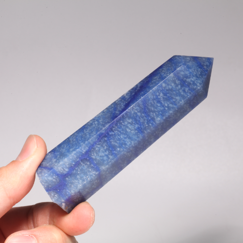 블루 아벤츄린[블루 쿼츠] 포인트 기둥 - 10.4cmCrystal Fantasy