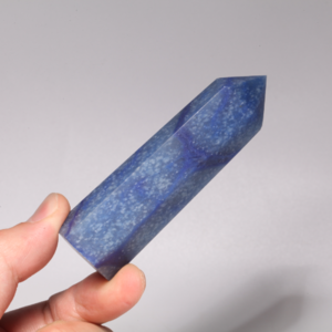 블루 아벤츄린[블루 쿼츠] 포인트 기둥 - 9.0cmCrystal Fantasy