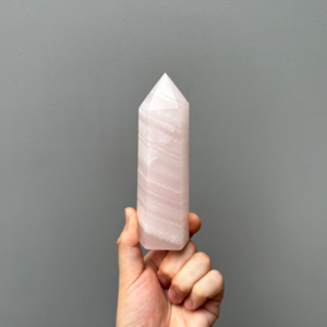 핑크 칼사이트 (망가노) 포인트 기둥(대) -  15cmCrystal Fantasy